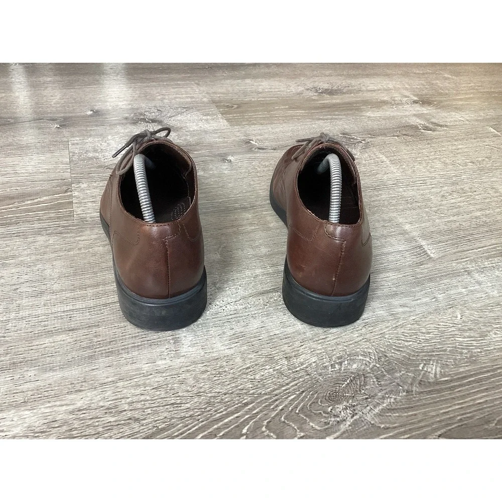 Cole Haan C10697 Stylar Split Toe Leather Brown Apron Oxford Shoes Men's Size 9